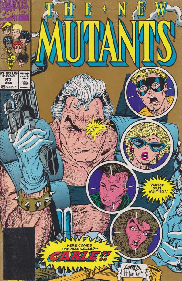 New Mutants #87 (2nd Printing)