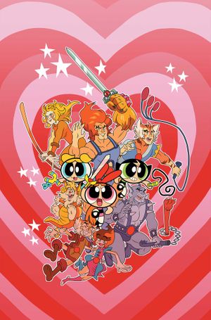 ThunderCats / The Powerpuff Girls #4 (Cvr I Inc 1:15 Coleman Engle Virgin Variant)