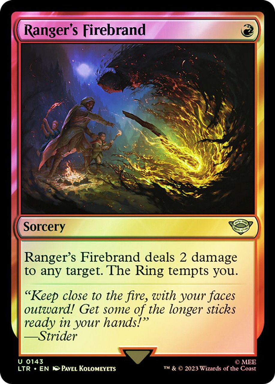 Ranger's Firebrand (The Lord of the Rings - Foil) Trading Card