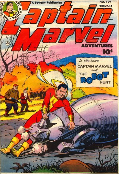 Captain Marvel Adventures #129 Comic