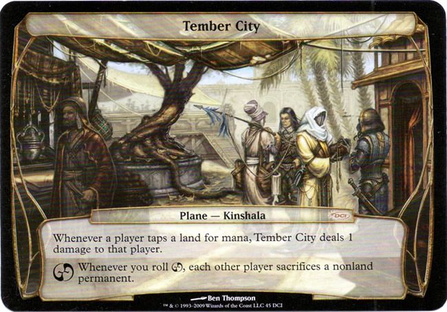 Tember City (Gateway) Trading Card