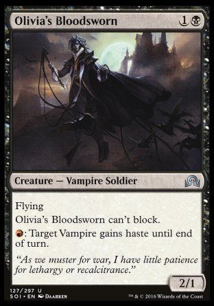 Olivia's Bloodsworn (Shadows over Innistrad) Trading Card