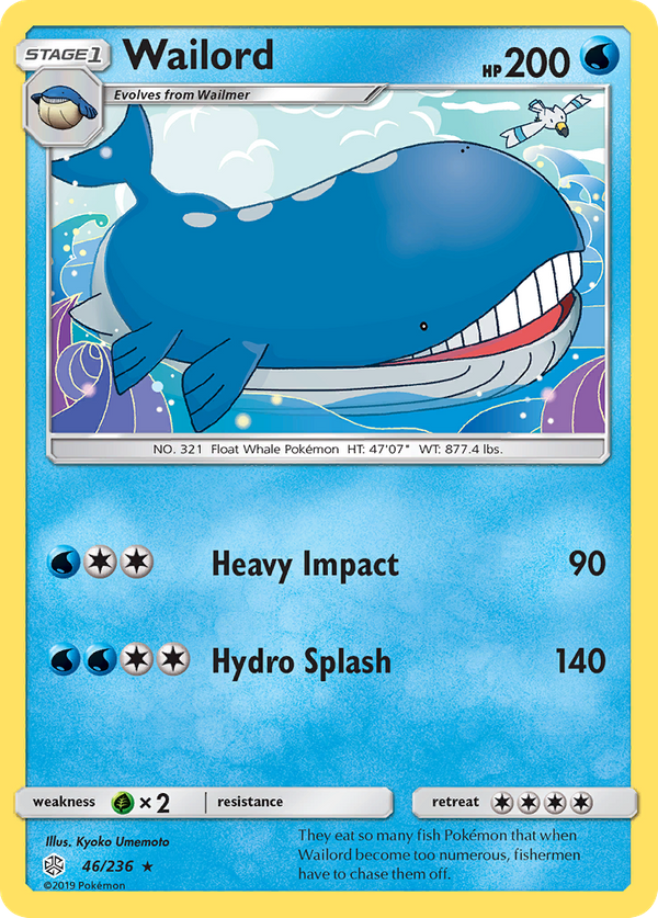 Wailord (46/236) - Cosmic Eclipse