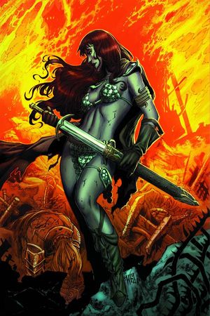 Red Sonja Vultures Circle #1 (Rare Geovani Virgin)