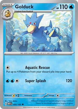 Golduck (55/165) - 151