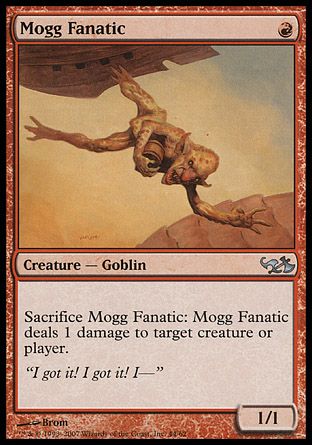 Mogg Fanatic (Elves vs. Goblins) Trading Card