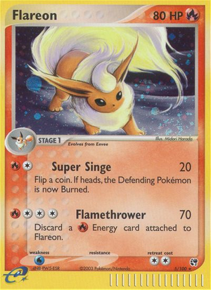 Flareon (5/100) - Sandstorm