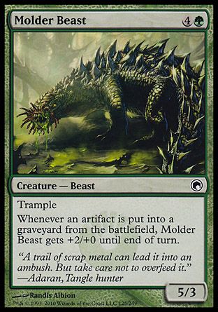 Molder Beast (Scars of Mirrodin) Trading Card