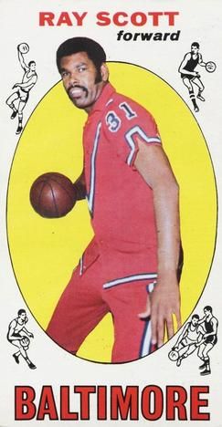 Ray Scott 1969-70 Topps Basketball #69 Sports Card