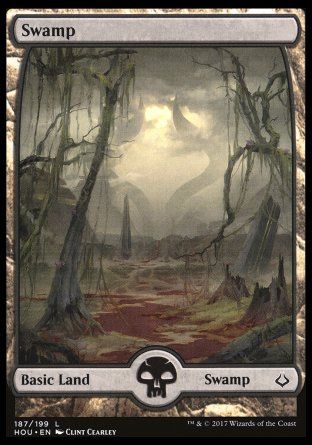 Swamp (Hour of Devastation) Trading Card