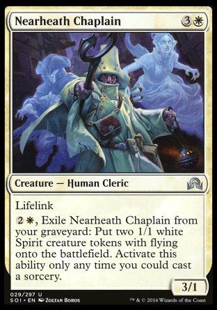 Nearheath Chaplain (Shadows over Innistrad) Trading Card