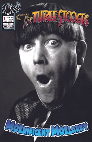 Three Stooges Moenificent Moelarky #1 (Cvr C B&W Photo Variant)