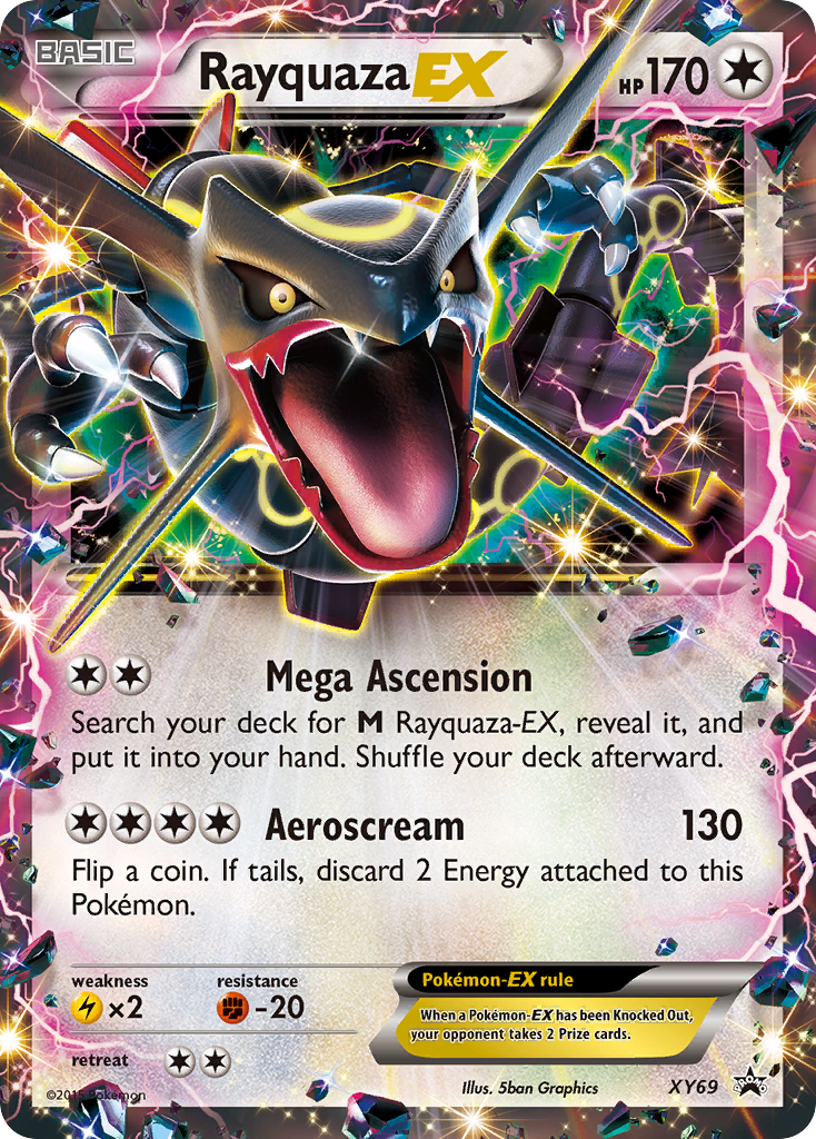 Rayquaza EX (XY69) - XY Black Star Promos Pokémon Card