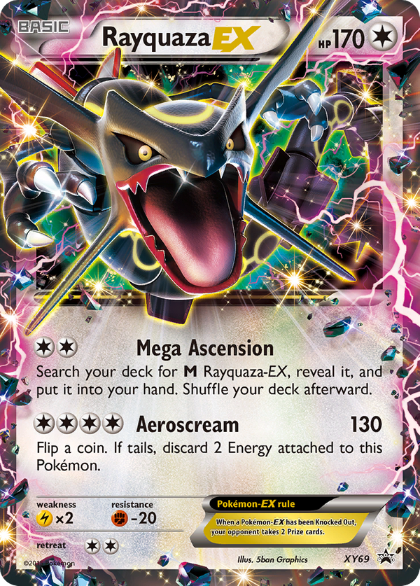 Rayquaza EX (XY69) - XY Black Star Promos