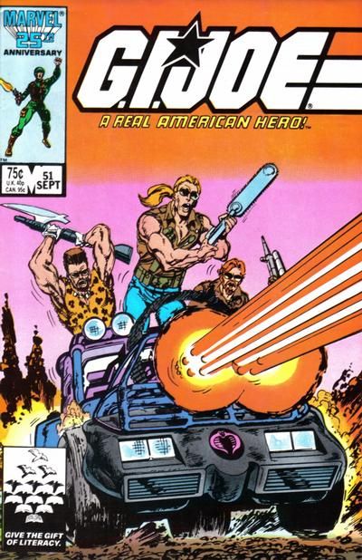 G.I. Joe, A Real American Hero #51 Comic