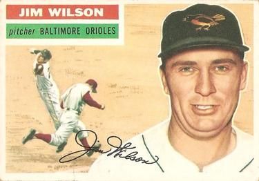 Jim Wilson 1956 Topps #171 Sports Card