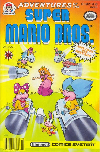 Adventures of the Super Mario Bros. #9 Comic
