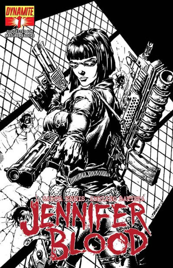 Jennifer Blood #1 (Desjardins Sketch Cover)