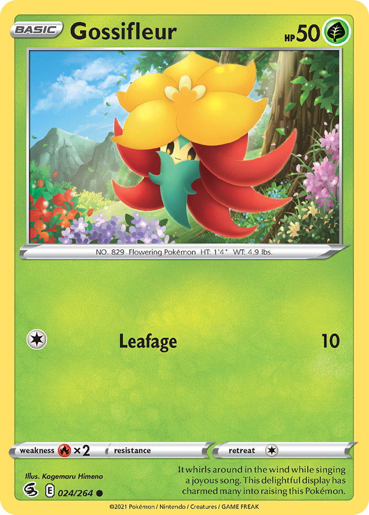 Gossifleur (24/264) - Fusion Strike Pokémon Card