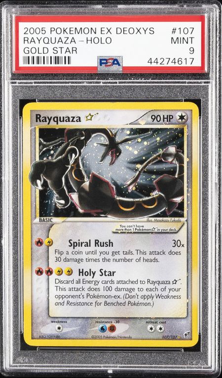 Rayquaza ★ Star (107/107) - Deoxys