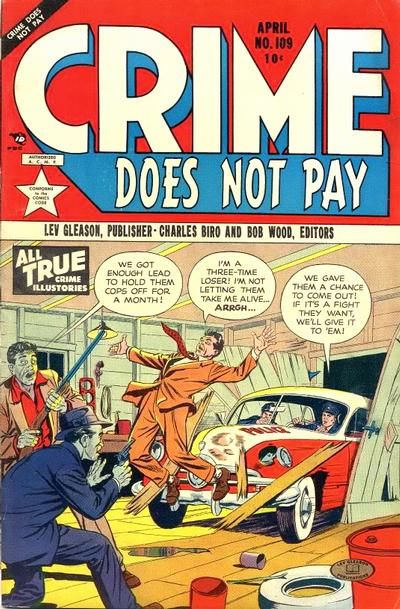 Crime Does Not Pay #109 Comic