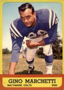 1963 Topps Football Card #13: Frank Ryan