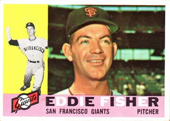 Eddie Fisher 1960 Topps #23 Sports Card