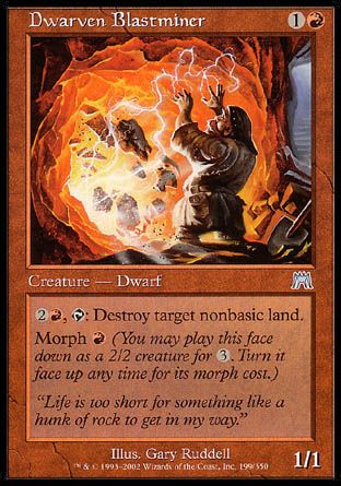 Dwarven Blastminer (Onslaught) Trading Card