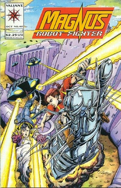 Magnus Robot Fighter #40 Comic
