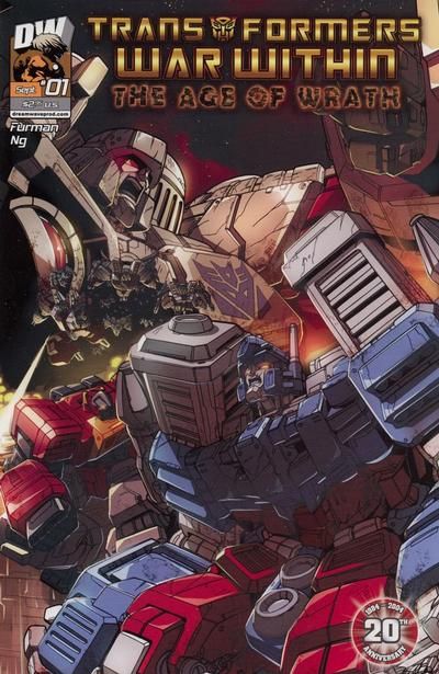 Transformers War Within: The Age of Wrath #1 Comic