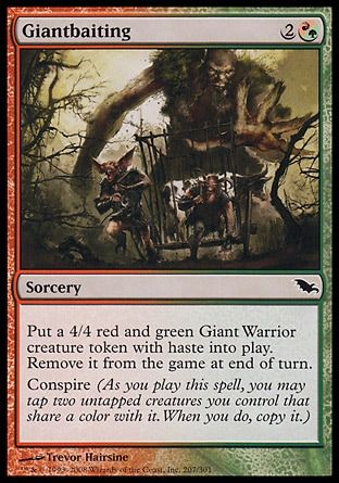 Giantbaiting (Shadowmoor) Trading Card