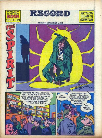 Spirit Section #12/5/1943 Comic