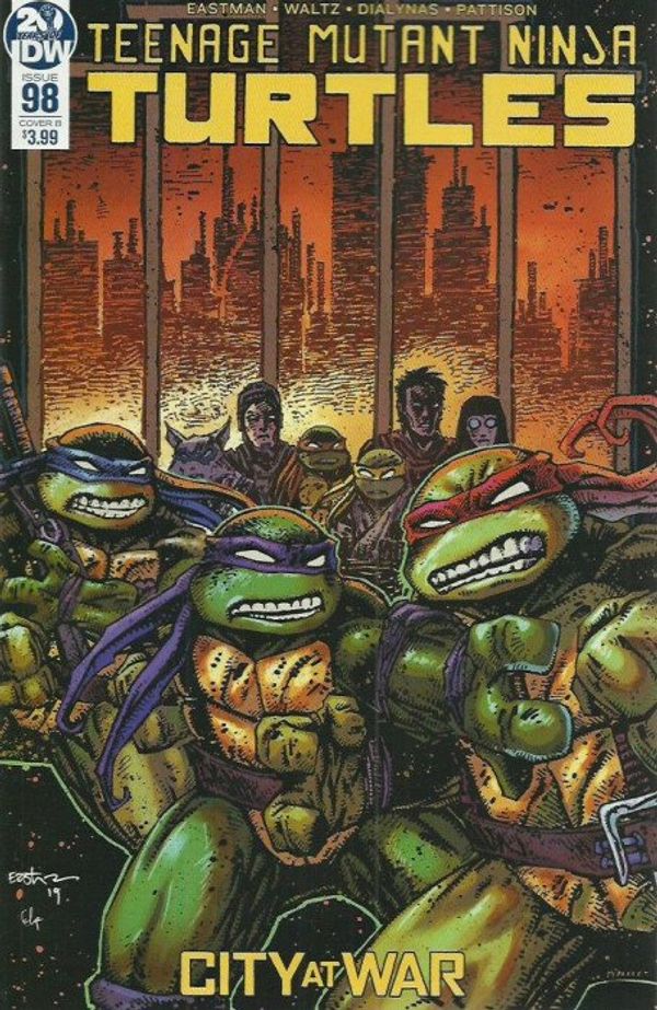 Teenage Mutant Ninja Turtles #98 (Variant Cover)