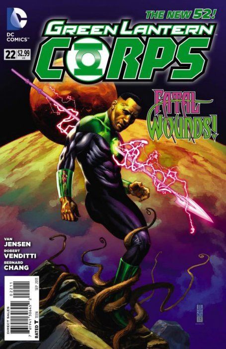Green Lantern Corps #22 Comic