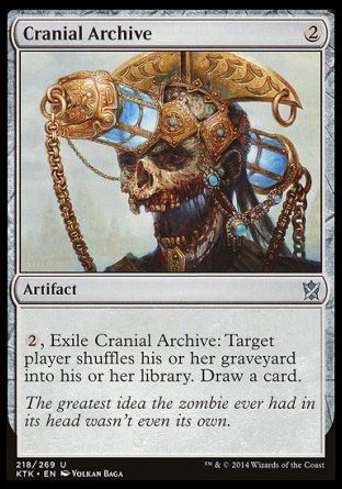 Cranial Archive (Khans of Tarkir) Trading Card