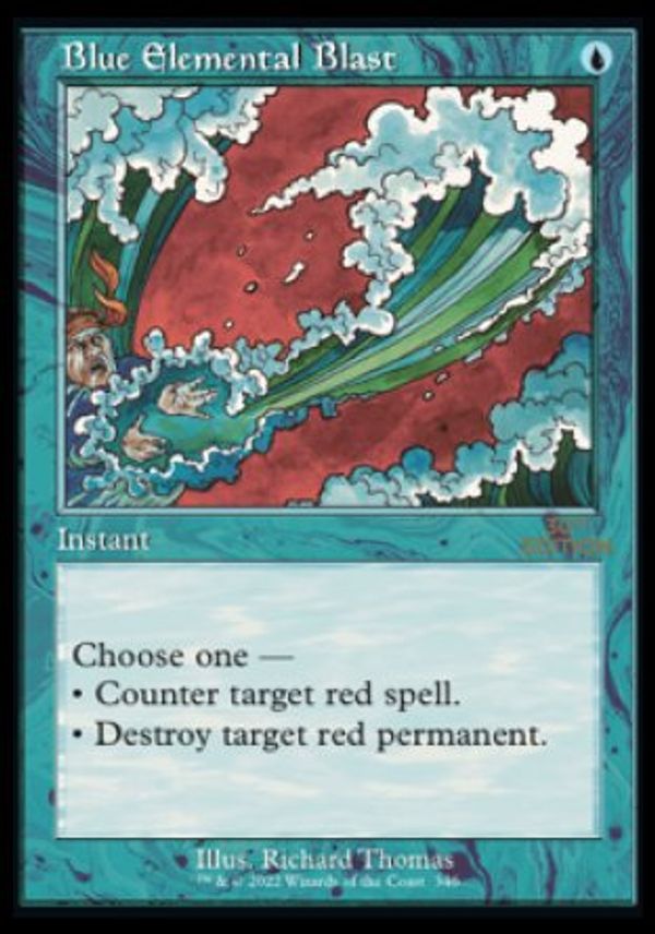 Blue Elemental Blast (Magic 30th Anniversary Edition - Old Frame) Value ...