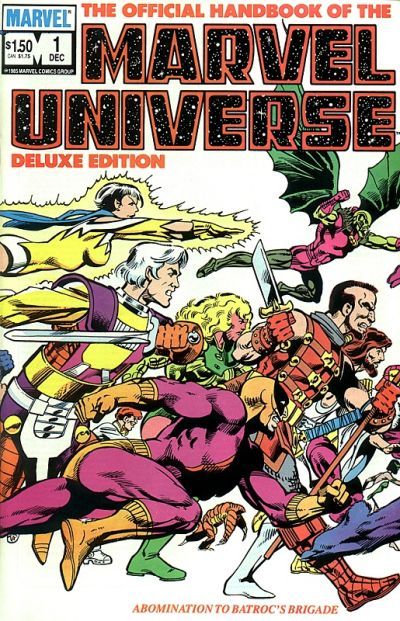 Official Handbook Of The Marvel Universe, The #1 Comic