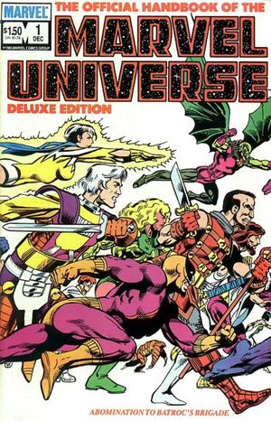 Official Handbook Of The Marvel Universe, The #1
