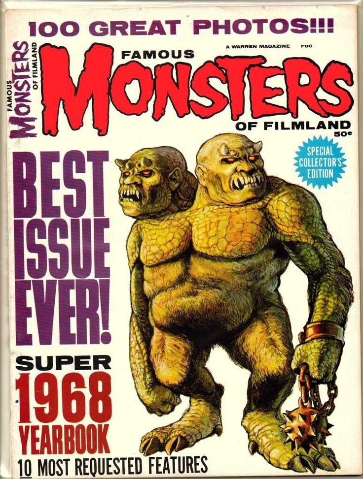Famous Monsters of Filmland #Yearbook 1968 Comic