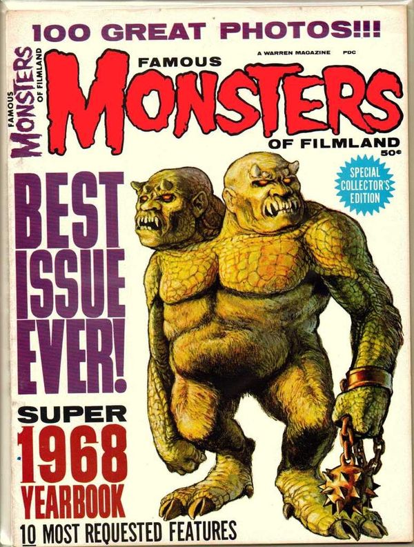 Famous Monsters of Filmland #Yearbook 1968