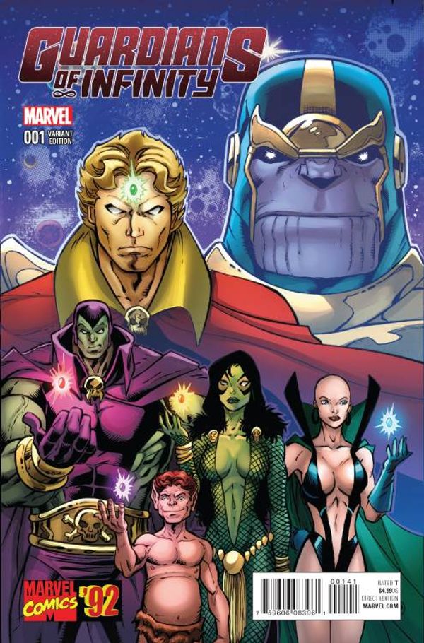 Guardians of Infinity #1 (Lim Marvel 92 Variant)