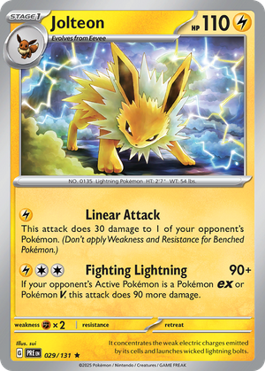 Jolteon (29/131) - Prismatic Evolutions