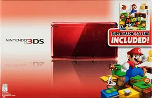 Nintendo 3DS [Flame Red w/Super Mario 3D Land]