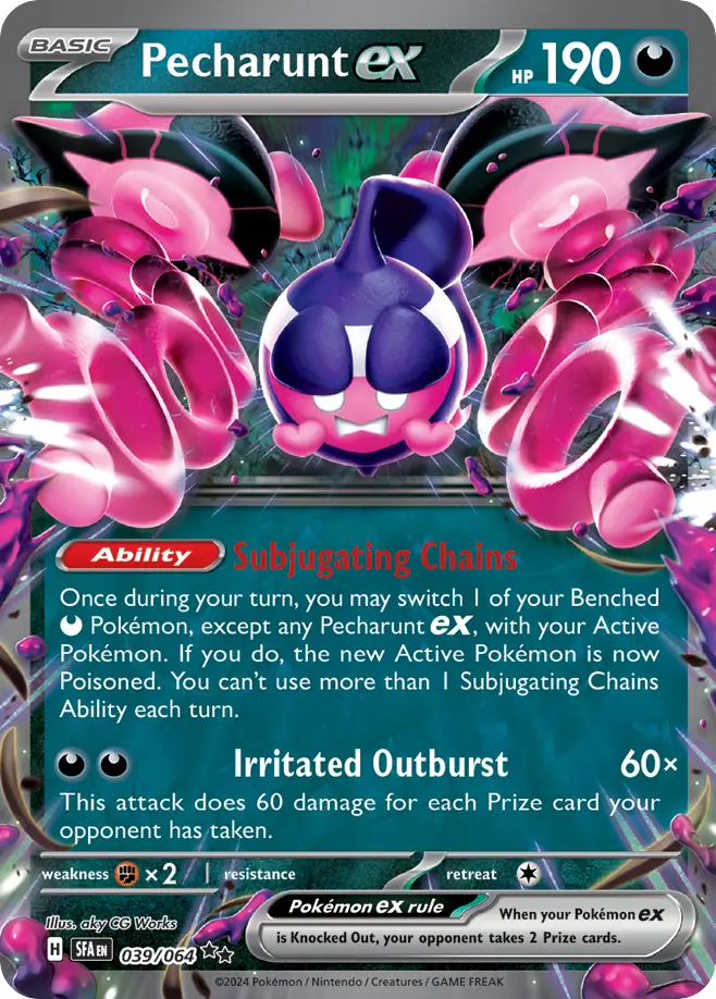 Pecharunt ex (39/64) - Shrouded Fable Pokémon Card