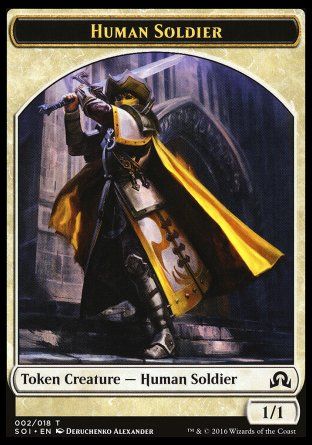 Human Soldier (Shadows over Innistrad) Trading Card