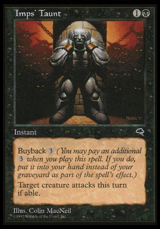 Imps' Taunt (Tempest) Trading Card