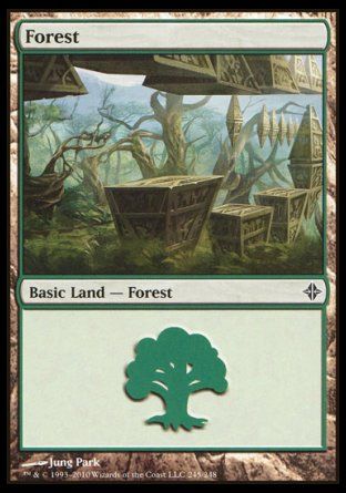 Forest (Rise of the Eldrazi) Trading Card