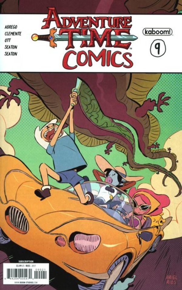 Adventure Time Comics #9 (Subscription Ries Cover)