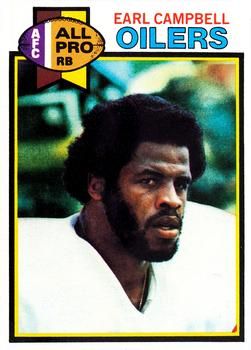 Earl Campbell 1979 Topps #390 Sports Card