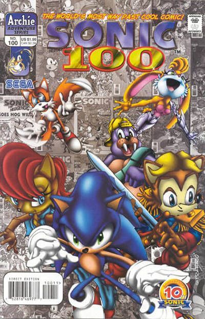 Sonic the Hedgehog #100 Comic